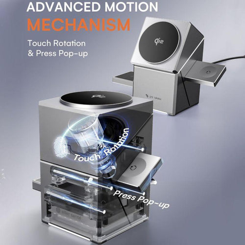 3-in-1 magnetic wireless charging station